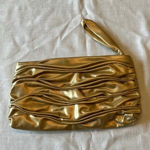 Elizabeth Arden Vinyl Makeup Bag Clutch Wristlet